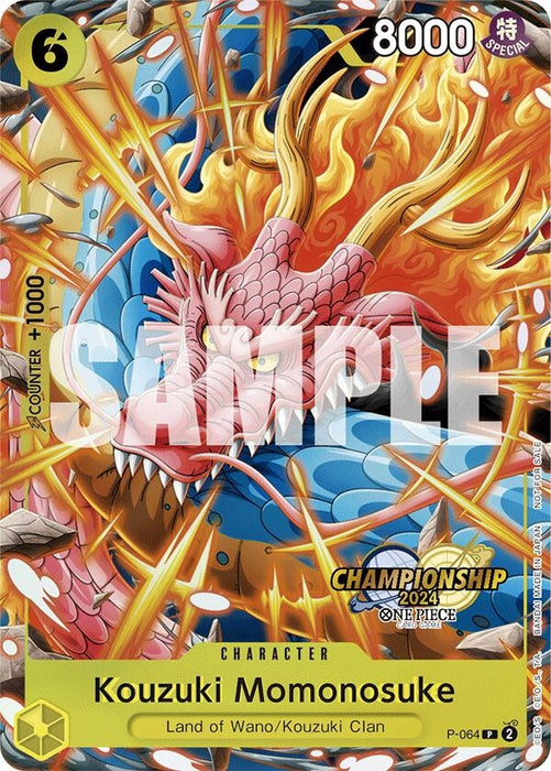 Image for Kouzuki Momonosuke (CS 2024 Event Pack) (P-064) (OP-PR) - One Piece Card Game
