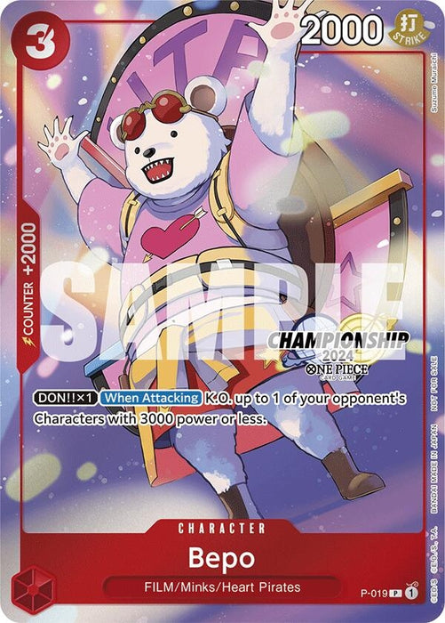 Bepo (CS 2024 Celebration Pack) (P-019) (OP-PR)