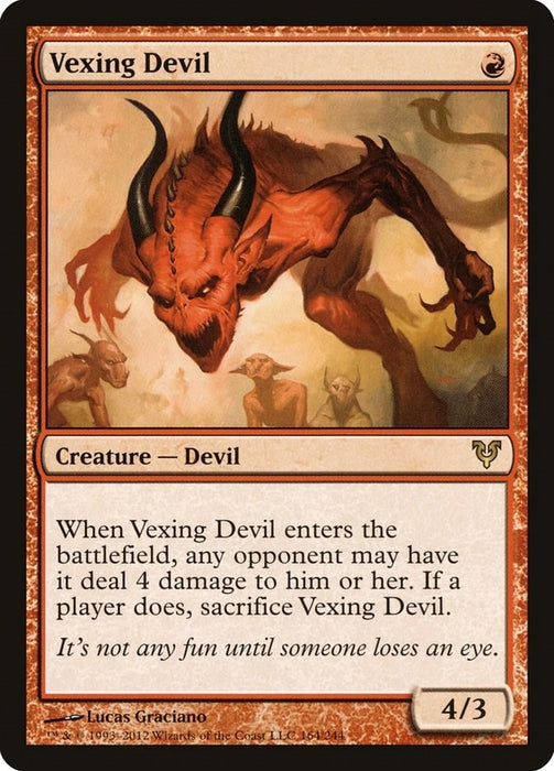 Image for Vexing Devil (164) (AVR) - Magic: The Gathering