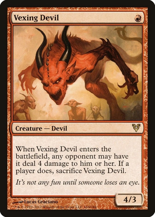 Image for Vexing Devil (164) (AVR) - Magic: The Gathering