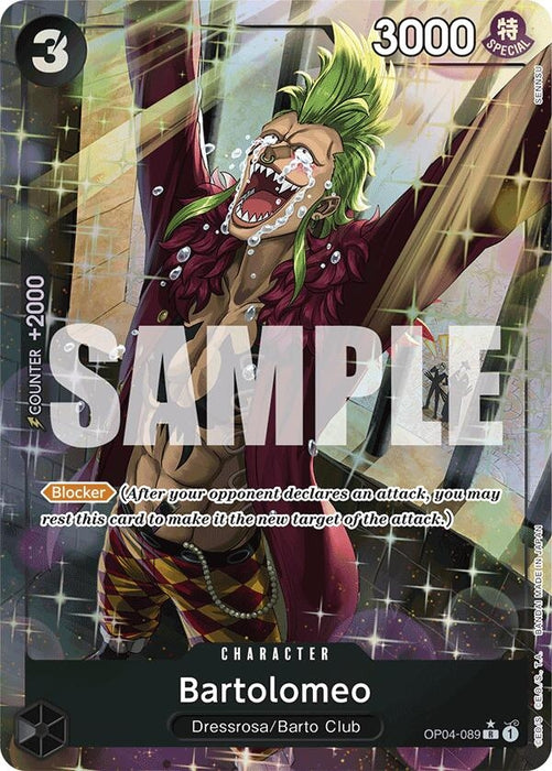 Bartolomeo (OP04-089) (Alternate Art) (OP04-089) (PRB-01)