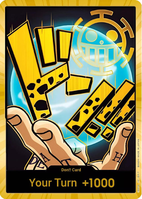 DON!! Card (Trafalgar Law) (Gold) (PRB-01)