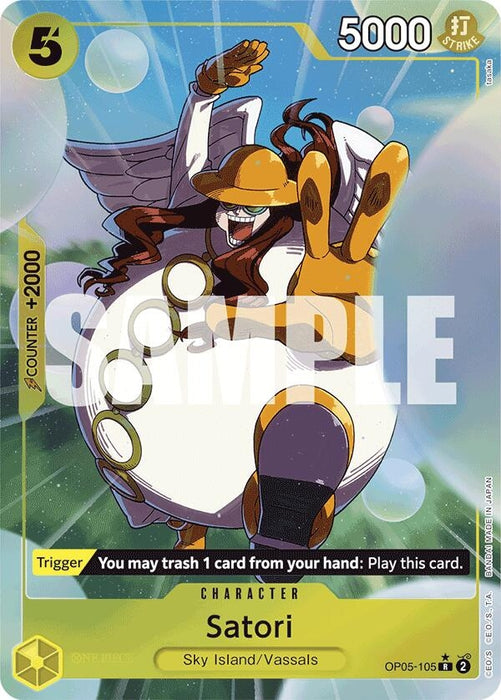 Satori (Alternate Art) (OP05-105) (PRB-01)