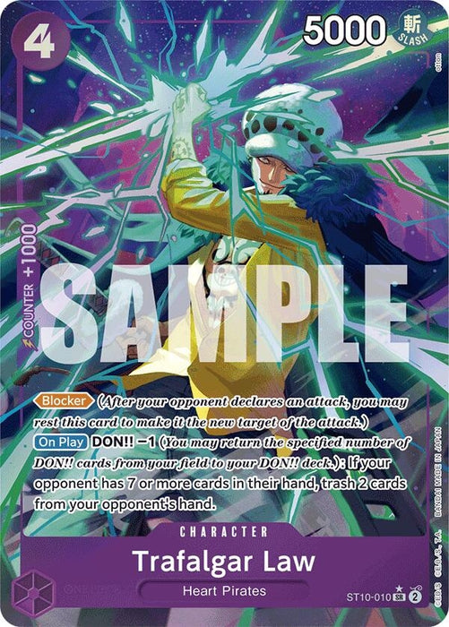 Trafalgar Law (ST10-010) (Alternate Art) (ST10-010) (PRB-01)