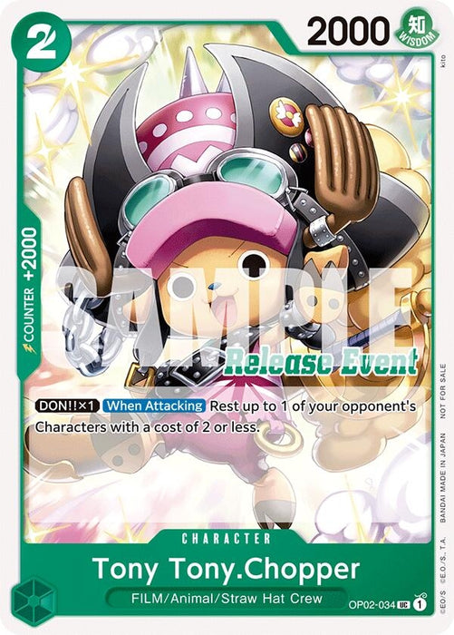 Tony Tony.Chopper (ST15 - ST20 Release Event Pack) (OP02-034) (OP-PR)