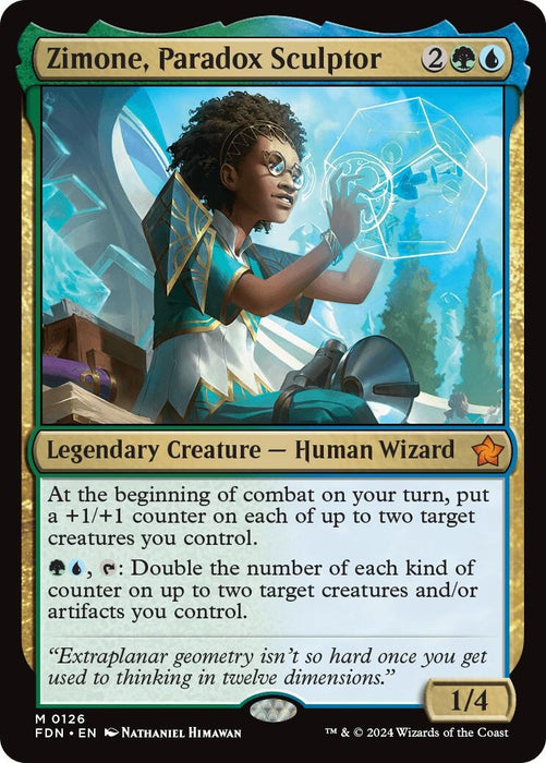 Zimone, Paradox Sculptor (126) (FDN)