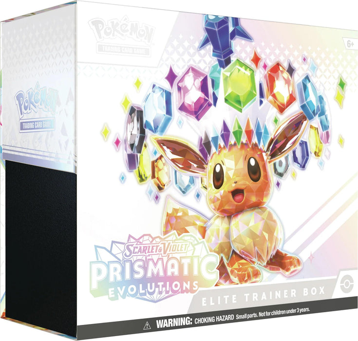 Pokémon TCG: Scarlet & Violet: Prismatic Evolutions - Elite Trainer Box (Limit 1)