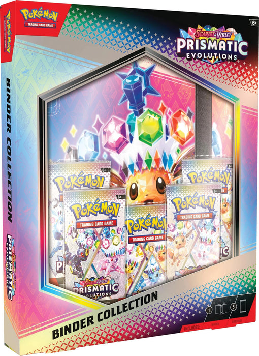 Pokémon TCG: Scarlet & Violet: Prismatic Evolutions - Binder Collection (Limit 1)
