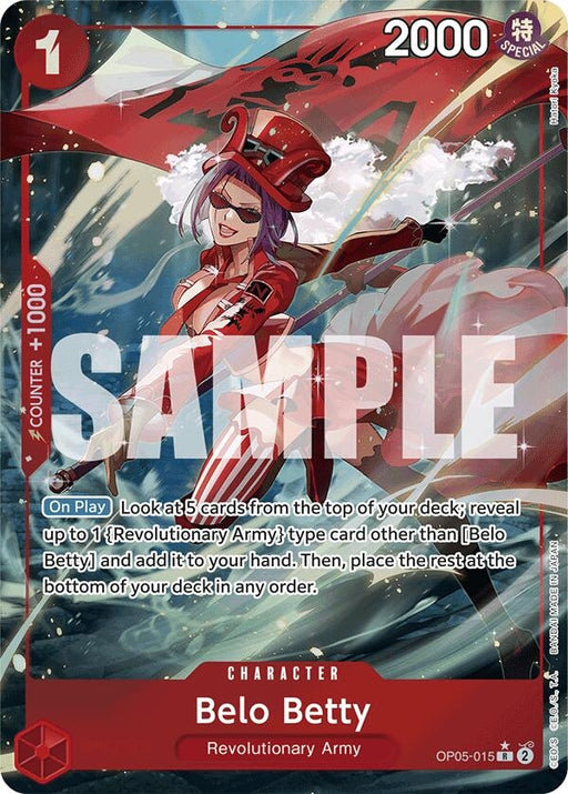 Image for Belo Betty (Full Art) (OP05-015) (PRB-01) - One Piece Card Game