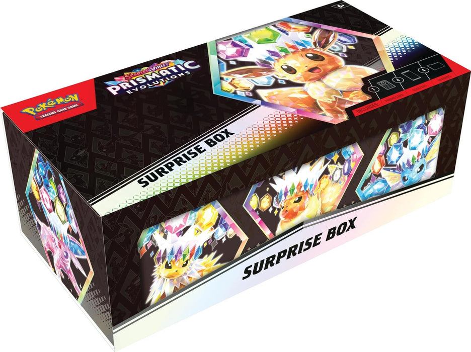 Pokémon TCG: Scarlet & Violet: Prismatic Evolutions Surprise Box (Limit 2)