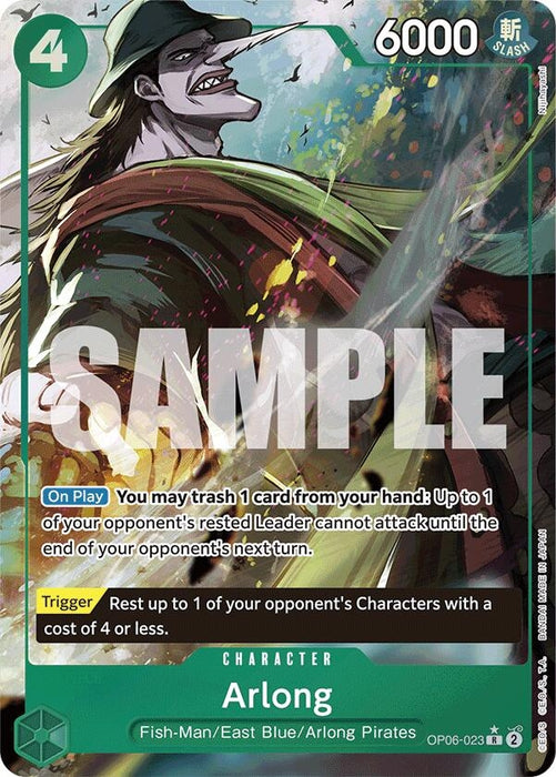 Arlong (Full Art) (OP06-023) (PRB-01)