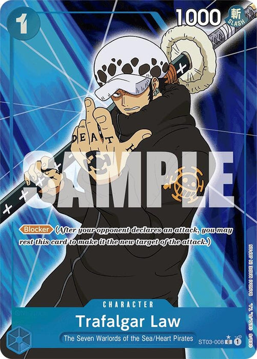 Trafalgar Law (ST03-008) (Full Art) (ST03-008) (PRB-01)