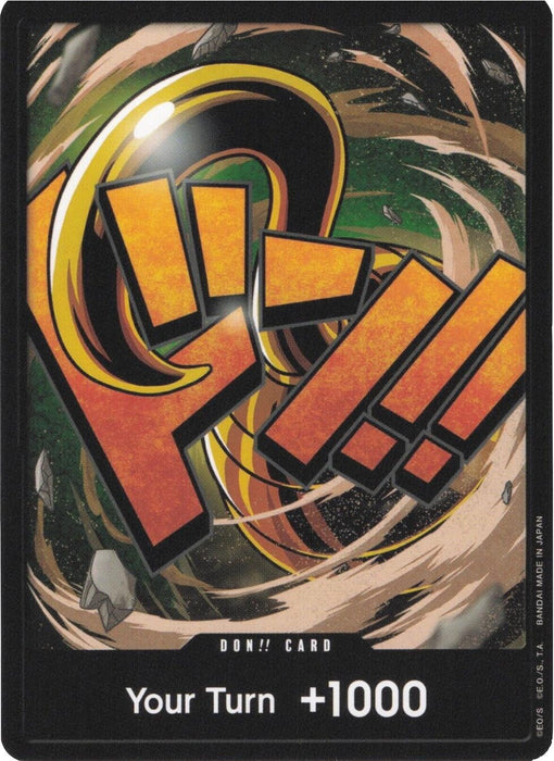DON!! Card (Crocodile) (PRB-01)