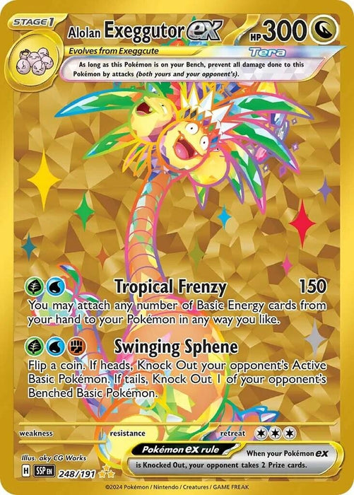 Alolan Exeggutor ex (248/191) (SSP)