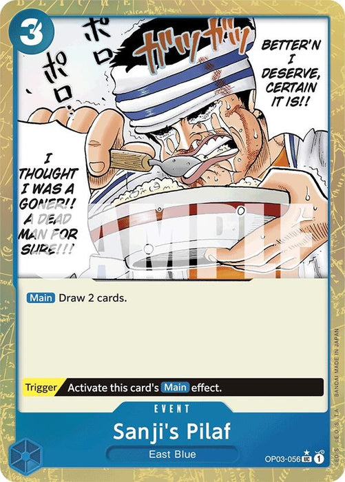 Sanji's Pilaf (Textured Foil) (OP03-056) (PRB-01)
