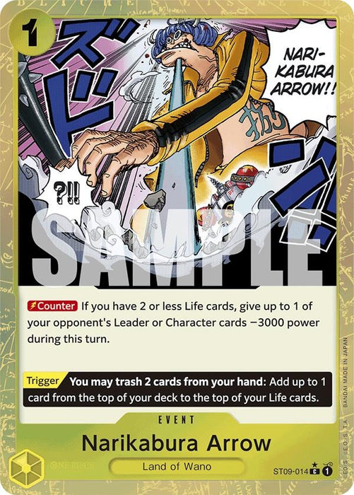 Narikabura Arrow (Textured Foil) (ST09-014) (PRB-01)