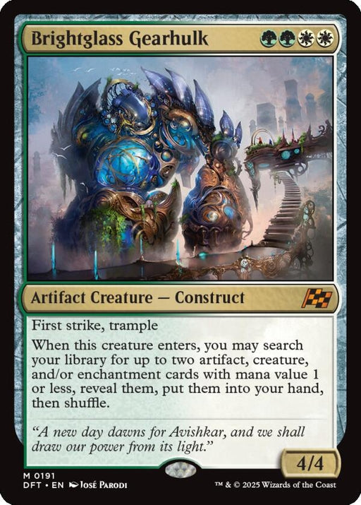 Image for Brightglass Gearhulk (191) (DFT) - Magic: The Gathering