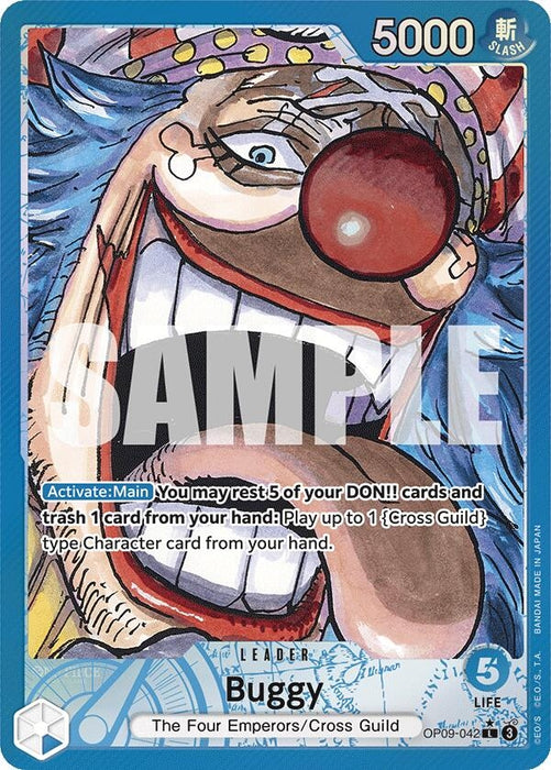 Image for Buggy (042) (Parallel) (OP09-042) (OP09) - One Piece Card Game