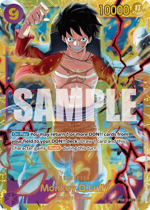 Image for Monkey.D.Luffy (119) (OP09-119) (OP09) - One Piece Card Game