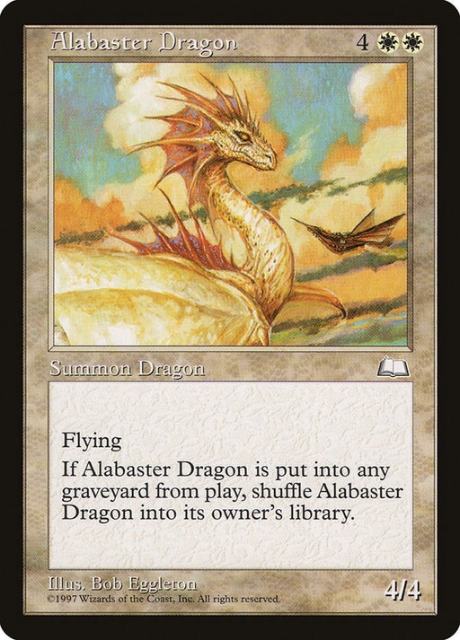 Image for Alabaster Dragon (WTH) - Magic: The Gathering