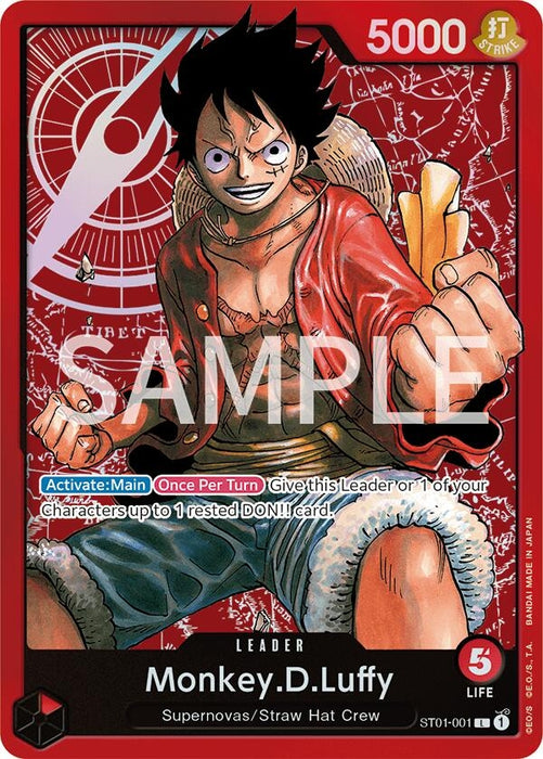 Monkey.D.Luffy (ST01-001) (OPRP)