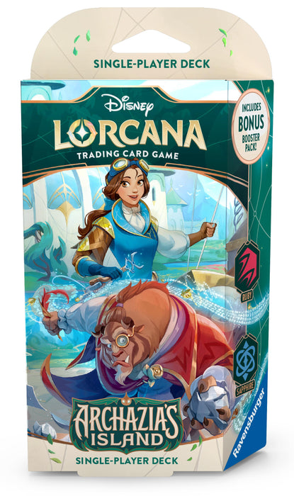 Disney Lorcana: Disney Lorcana: Archazia's Island - Starter Deck (Ruby/Saphire)