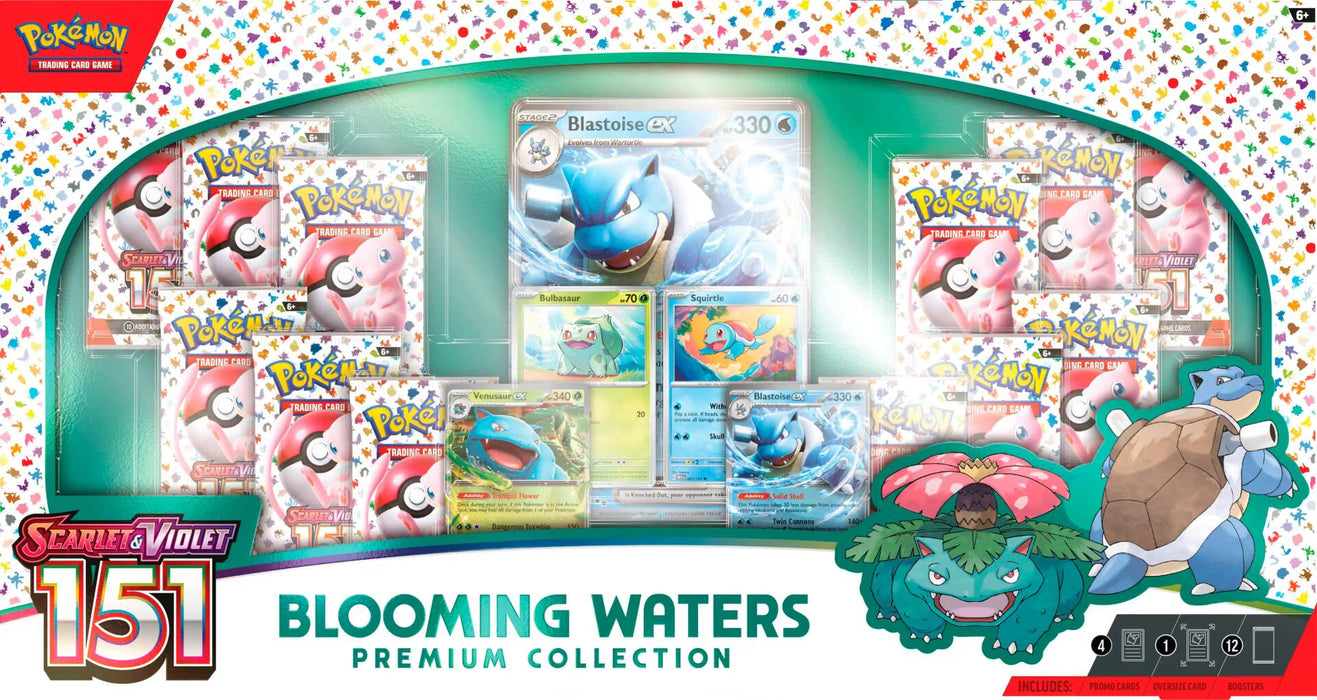 Pokémon TCG: Scarlet & Violet: 151 - Blooming Waters Premium Collection