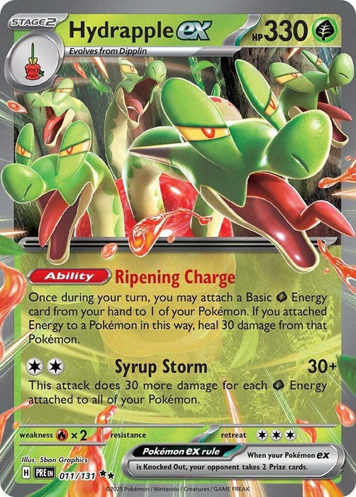 Hydrapple ex (011/131) (PRE)