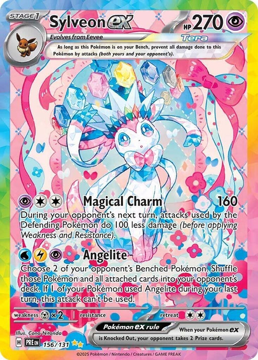 Image for Sylveon ex (156/131) (PRE) - Pokemon