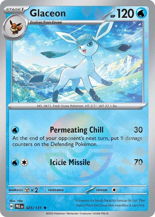 Glaceon (Poke Ball Pattern) (025/131) (PRE)