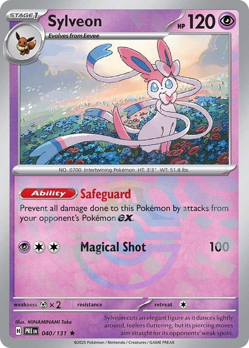 Image for Sylveon (Master Ball Pattern) (040/131) (PRE) - Pokemon