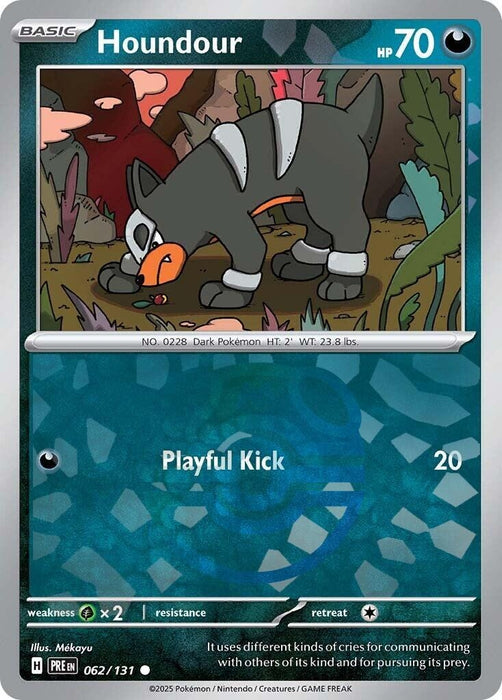 Houndour (Master Ball Pattern) (062/131) (PRE)