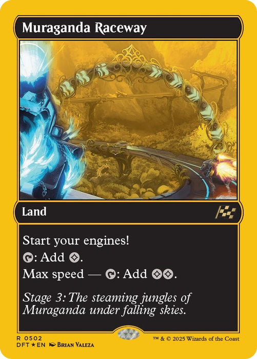Image for Muraganda Raceway (First-Place Foil) (502) (DFT) - Magic: The Gathering