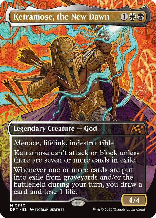 Image for Ketramose, the New Dawn (Borderless) (350) (DFT) - Magic: The Gathering
