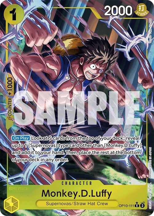 Monkey.D.Luffy (111) (Parallel) (OP10-111) (OP10)