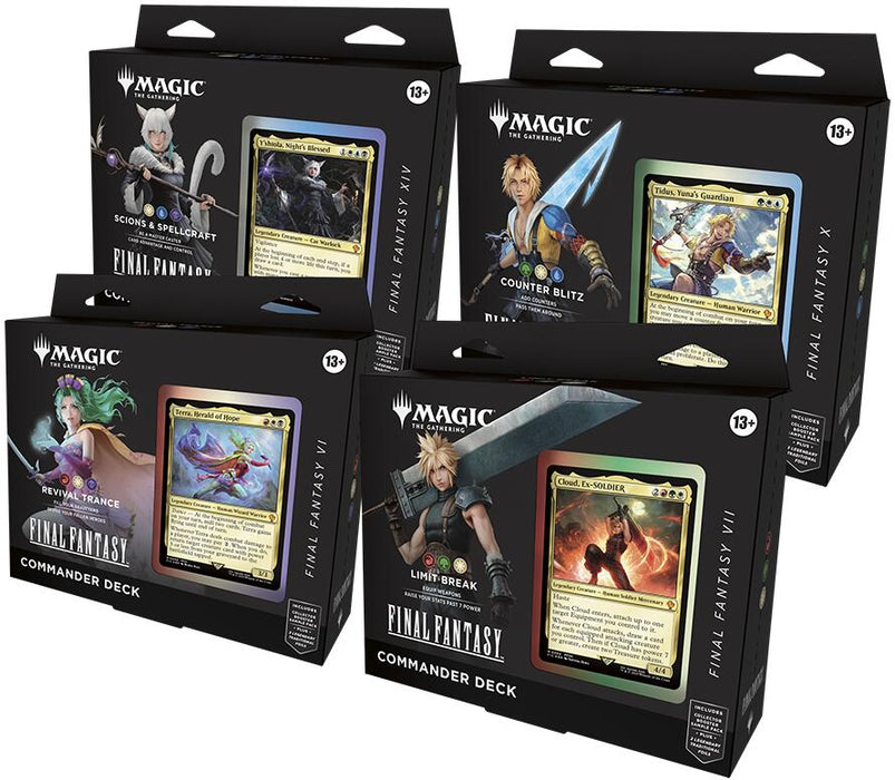 Magic: The Gathering - FINAL FANTASY - Commander Deck Display
