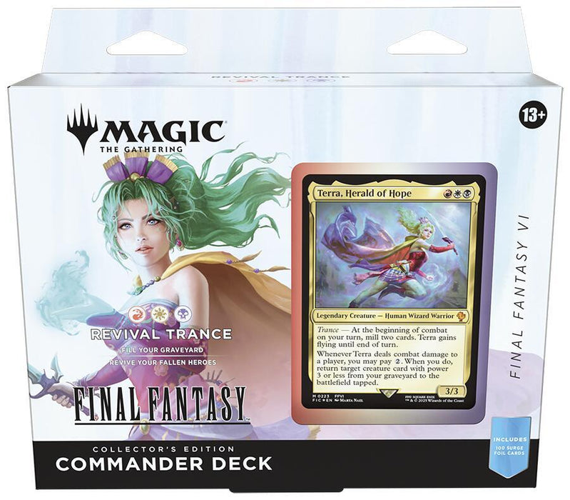 Magic: The Gathering - FINAL FANTASY - Commander Deck (Revival Trance Collector's Edition)