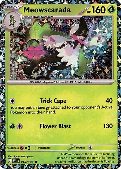 Meowscarada - 015/198 (Sparkle Holo) (015/198) (MCAP)