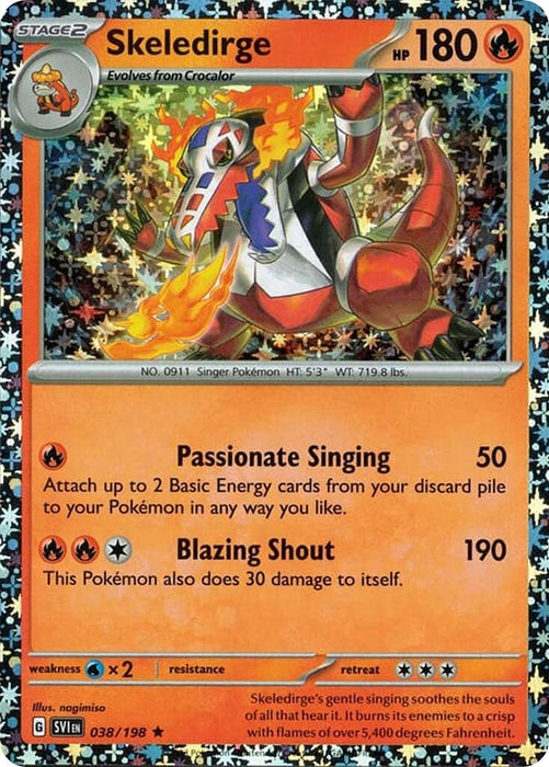 Skeledirge - 038/198 (Sparkle Holo) (038/198) (MCAP)
