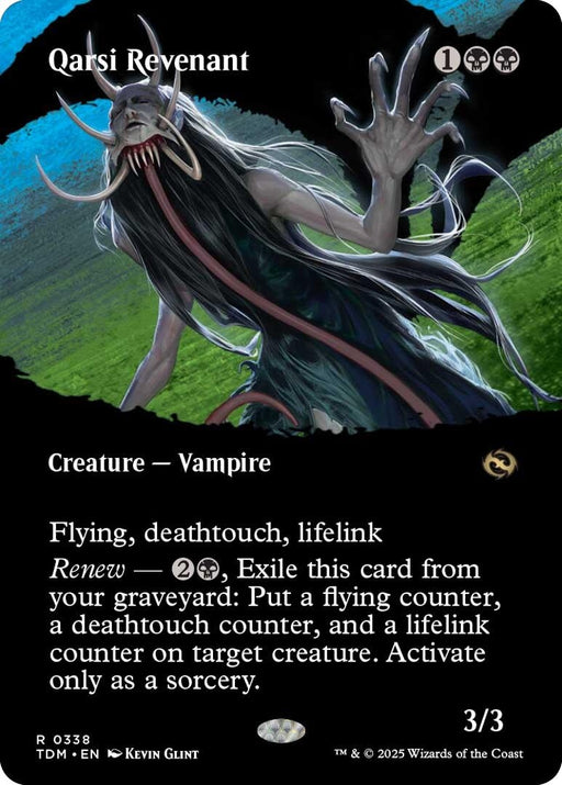 Image for Qarsi Revenant (Borderless) (338) (TDM) - Magic: The Gathering