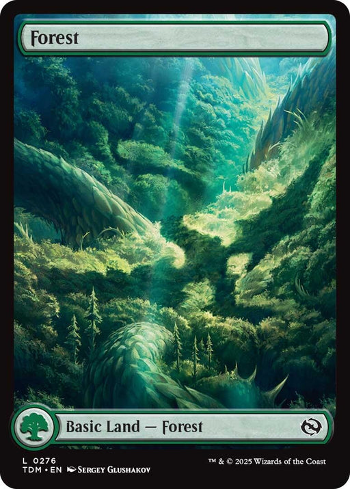Image for Forest (0276) (276) (TDM) - Magic: The Gathering