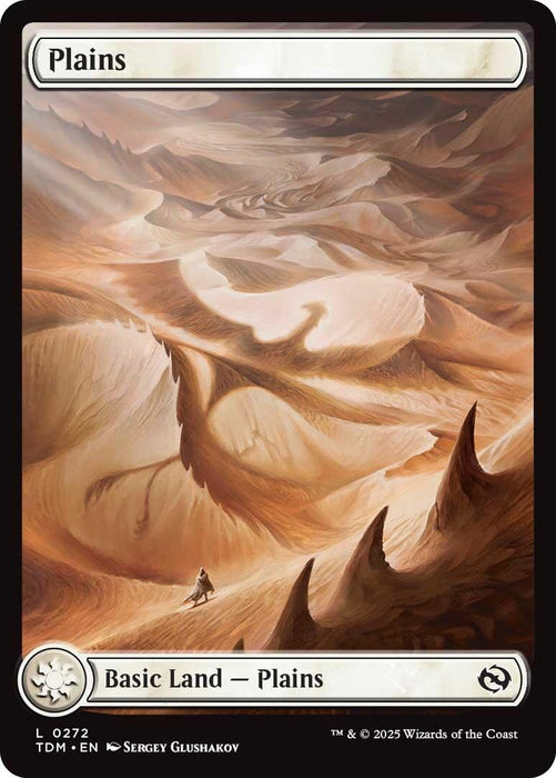 Image for Plains (0272) (272) (TDM) - Magic: The Gathering