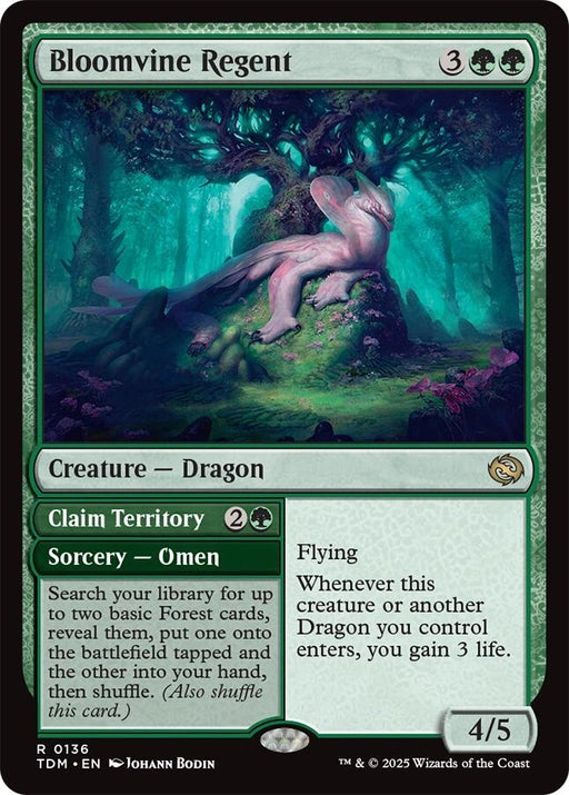 Image for Bloomvine Regent (136) (TDM) - Magic: The Gathering