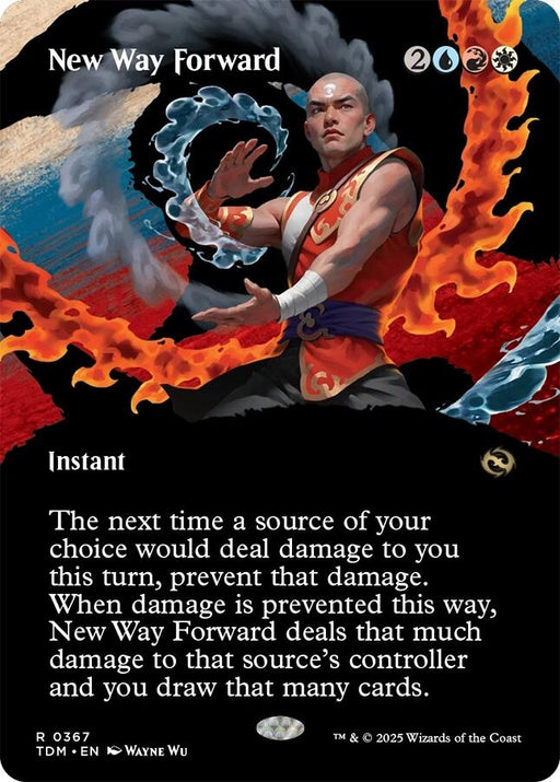 Image for New Way Forward (Borderless) (367) (TDM) - Magic: The Gathering