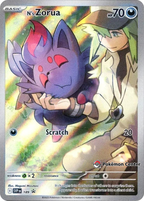 N's Zorua - 189 (Pokemon Center Exclusive) (189) (SVP)