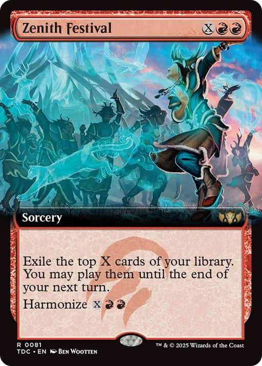 Image for Zenith Festival (Extended Art) (81) (TDC) - Magic: The Gathering