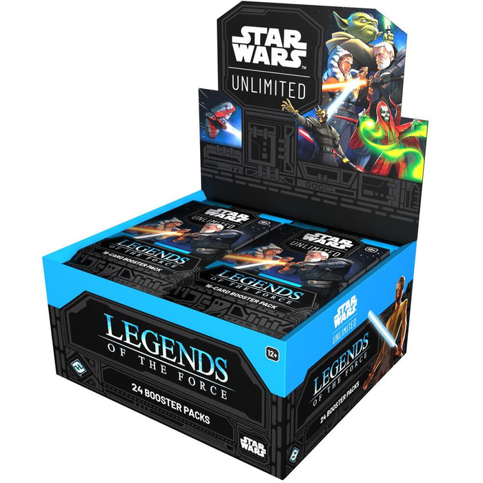 Star Wars: Unlimited - Legends of the Force Booster Display