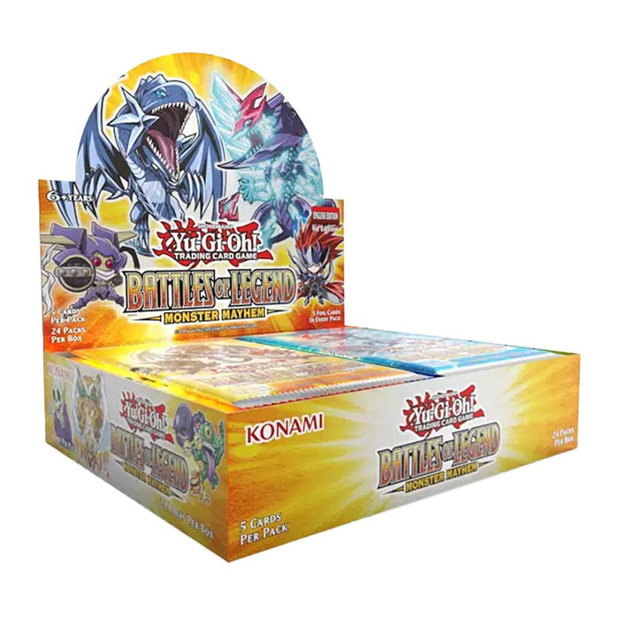 Yu-Gi-Oh! TCG: Battles of Legend: Monster Mayhem - Booster Box (1st Edition)