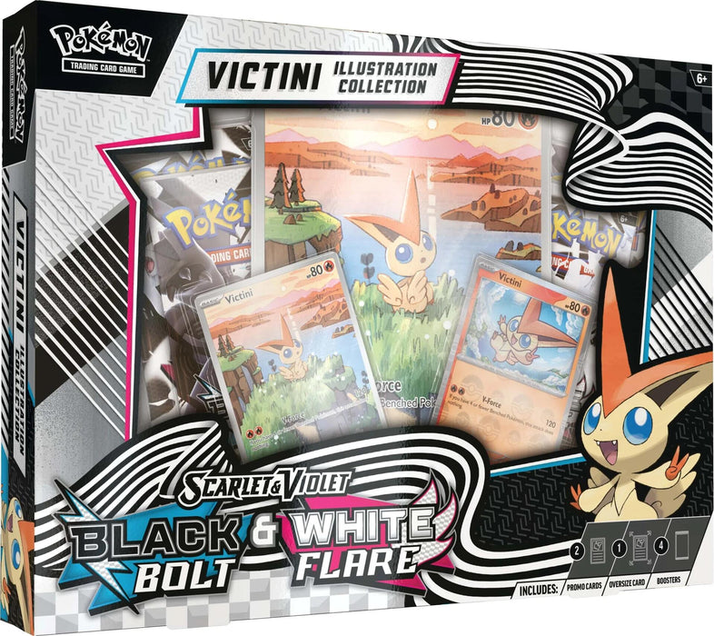 Pokémon TCG: Scarlet & Violet: Black Bolt - Unova Victini Illustration Collection (Limit 1)
