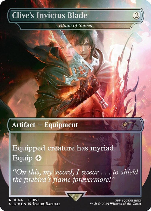 Clive's Invictus Blade - Blade of Selves (Rainbow Foil) (1864) (SLD)